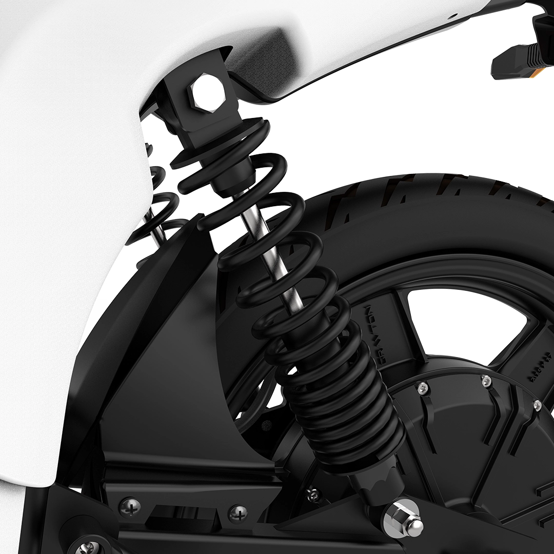 Gravton Quanta rear suspension